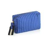 EZRA SMALL BOXY COSMETIC POUCH - ULTRA MARINE