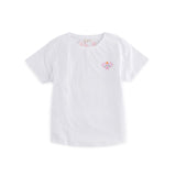 SHIRALEAH "DINK DINK DINK" WHITE T-SHIRT