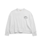 WHITE TAILGATE RELAXED SWEATSHIRT