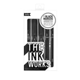 THE INK WORKS MARKERS BLACK