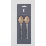 VENTURA BRONZE COCKTAIL SPOON SET/ 2