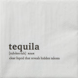 TEQUILA PAPER BEVERAGE NAPKINS