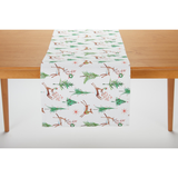 FROLICKING REINDEER TABLE RUNNER