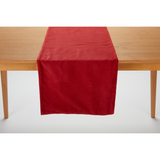 VELVET RED TABLE RUNNER