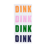 SHIRALEAH DINK DINK DINK PICKLEBALL TOWEL