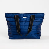 LAYOVER MEDIUM TOTE BAG NAVY PUFFER
