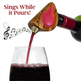 THE SONGBIRD BOTTLE TOPPER - RED