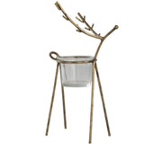 MEDIUM REINDEER TEALIGHT HOLDER