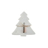 MARBLE TREE CHEESE BOARD W/ KNIFE