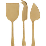 SONIA GOLD CHEESE KNIFES SET/3