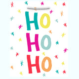 BOLD BRIGHT HO HO HO SMALL GIFT BAG