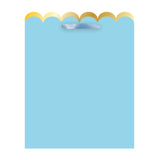 SIMPLE SCALLOP-BLUEBELL MEDIUM TOTE BAG