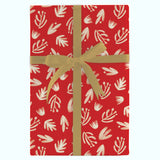 JOYFUL PRANCER TRACKS GIFT WRAP