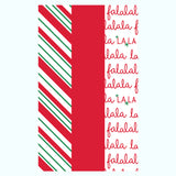 RED FA LA LA TISSUE PAPER
