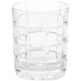 CROSS HATCH SHORT BEVERAGE GLASS