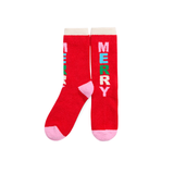RED MERRY SOCKS