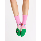 PINK REINDEER SOCKS