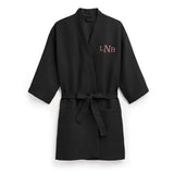 WOMEN'S PERSONALIZED EMBROIDERED WAFFLE SPA ROBE