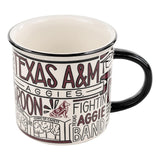 TEXAS A&M COLLEGE CAMPFIRE MUG