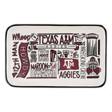 TEXAS A&M COLLEGE TRINKET TRAY