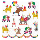 BIRTHDAY MENAGERIE LUNCHEON NAPKIN
