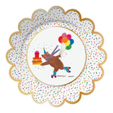 BIRTHDAY MENAGERIE DINNER PLATE