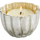 SILVER FLUTED SCENTED CANDLE