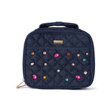 BEJEWELED QUILTED LUNCH BAG