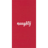 NAUGHTY & NICE GUEST TOWEL