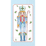 BLUE NUTCRACKERS GUEST TOWEL