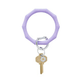 SILICONE BIG O KEY RING - IN THE CABANA BAMBOO