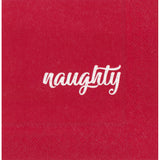 NAUGHTY & NICE COCKTAIL NAPKIN