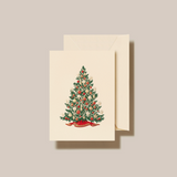 CHRISTMAS TREE GIFT ENCLOSURE CARD