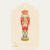 NUTCRACKER FOIL GIFT TAG
