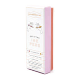 COLOR BLOCK PENS - SET OF 2 - ROSEWOOD + BLUSH