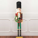 PLAID 4 FT NUTCRACKER