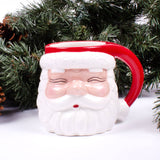 RED SANTA COFFEE MUG