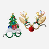 REINDEER/CHRISTMAS TREE GLASSES