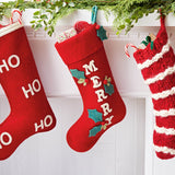 MERRY HEIRLOOM STOCKING