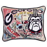 UGA COLLEGIATE PILLOW