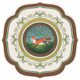 DIE-CUT FANCIFUL FOX CHINA PLACEMAT