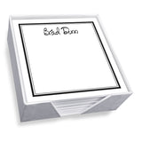 SANTA CRUZ MEMO SQAURE - WHITE WITH HOLDER