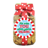CHRISTMAS MINI CHOCLATE CHIP COOKIES - QUART