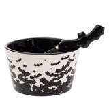 BATS CERAMIC BOWL AND SPREADER SET