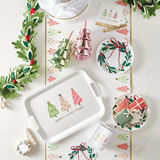 MELAMINE PLATES - WREATH