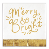 FOIL FRINGE NAPKINS - MERRY + BRIGHT