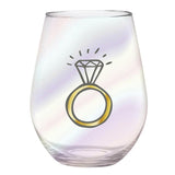 RING STEMLESS JUMBO WINE GLASS