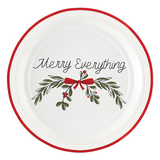 ROUND PAPER PLATES - MERRY EVERYTHING