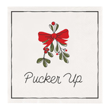PUCKER UP PAPER BEVERAGE NAPKINS
