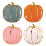 DIE CUT PUMPKINS PLATES